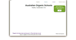 Desktop Screenshot of organicschools.com.au